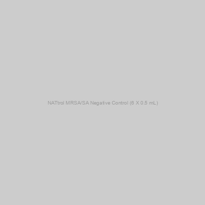NATtrol MRSA/SA Negative Control (6 X 0.5 mL)